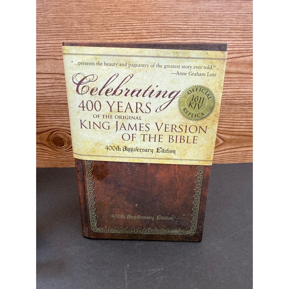 Zondervan 1611 King James Version Bible 400th Anniversary Edition KJV Replica